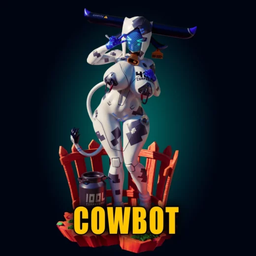 Cowbot mecha girl 3d print model20251115 1 tpjhmr