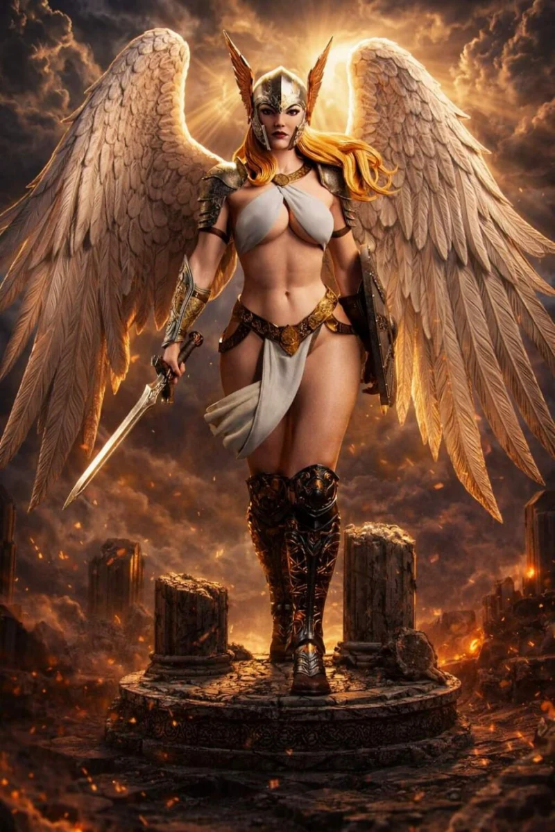 1 6 Valkyrie Abe3D by Marcio Pre Supported