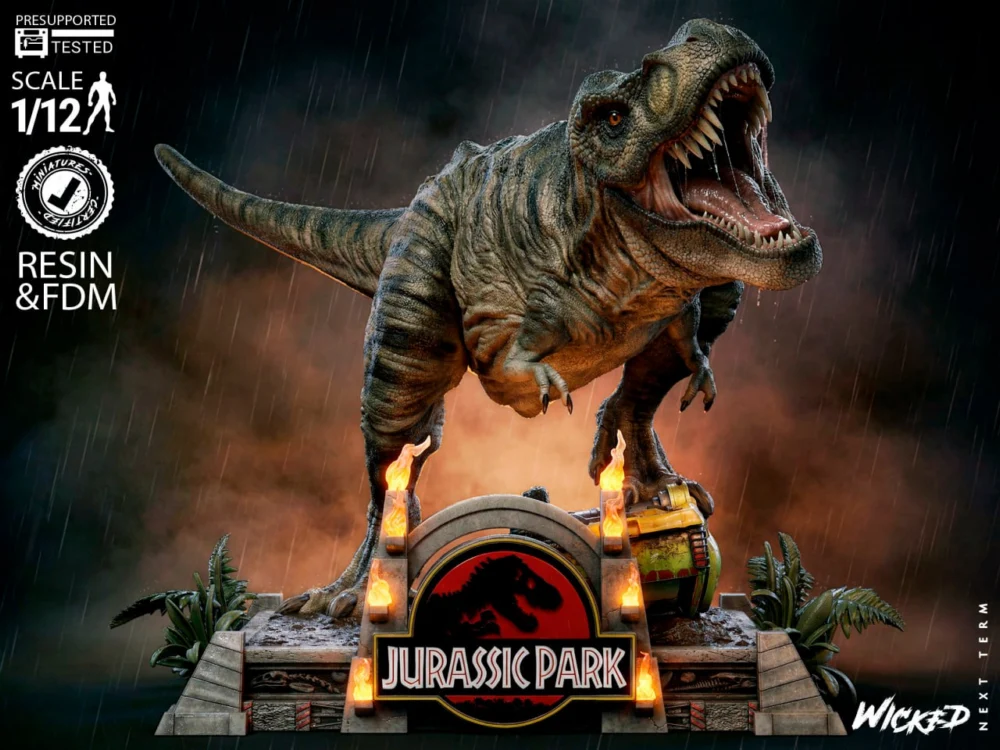 2603 – T – Rex Sculpture – STL 3D Print Model | AssetsFree.com 2603 T Rex Sculpture