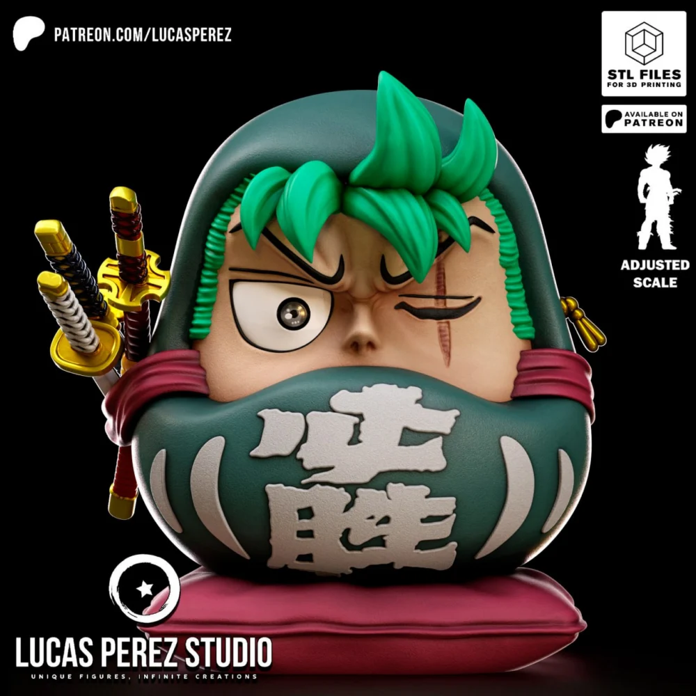 DARUMA ZORO RENDER