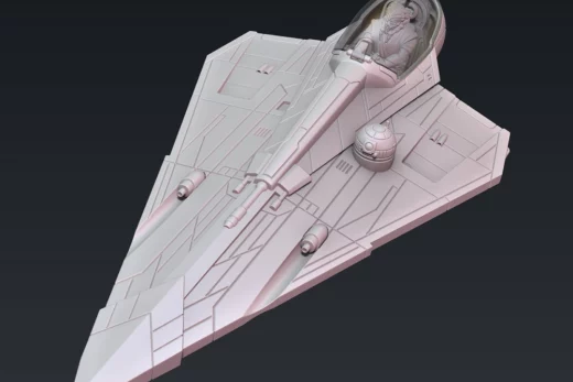 Delta 7 Aethersprite class Light Interceptor AR291