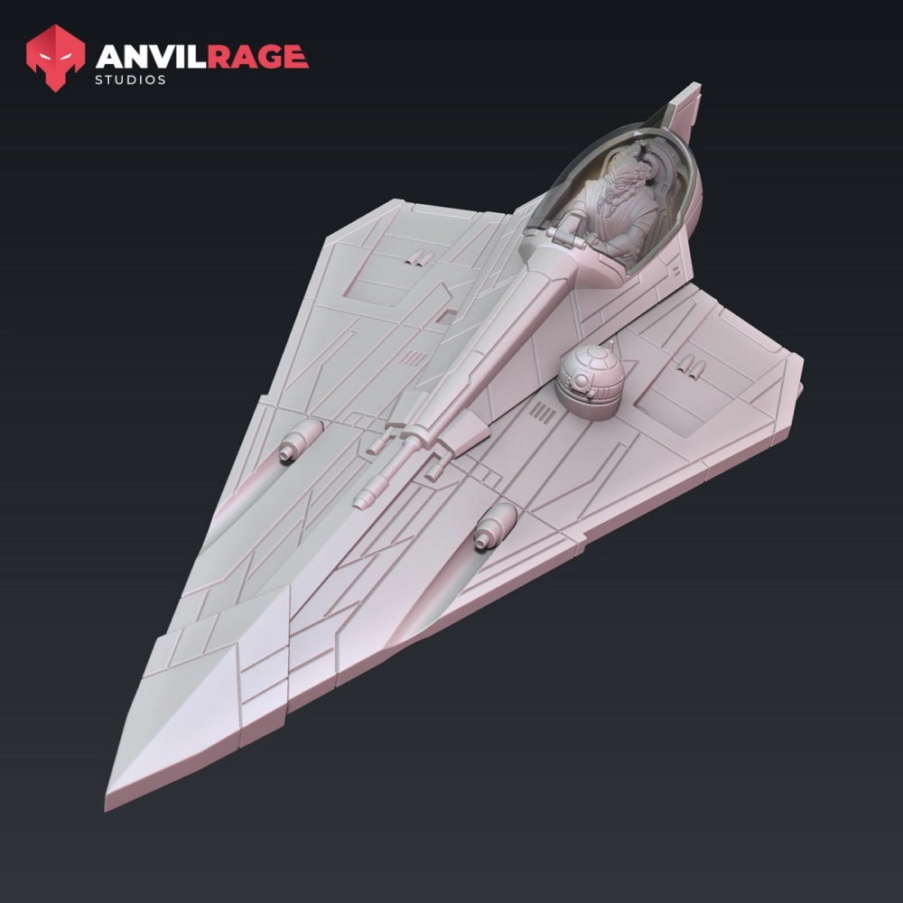 Delta 7 Aethersprite class Light Interceptor AR291