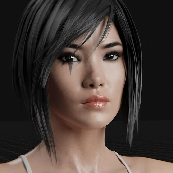 Faith Connors VERSION 20 Blender Nyalicia