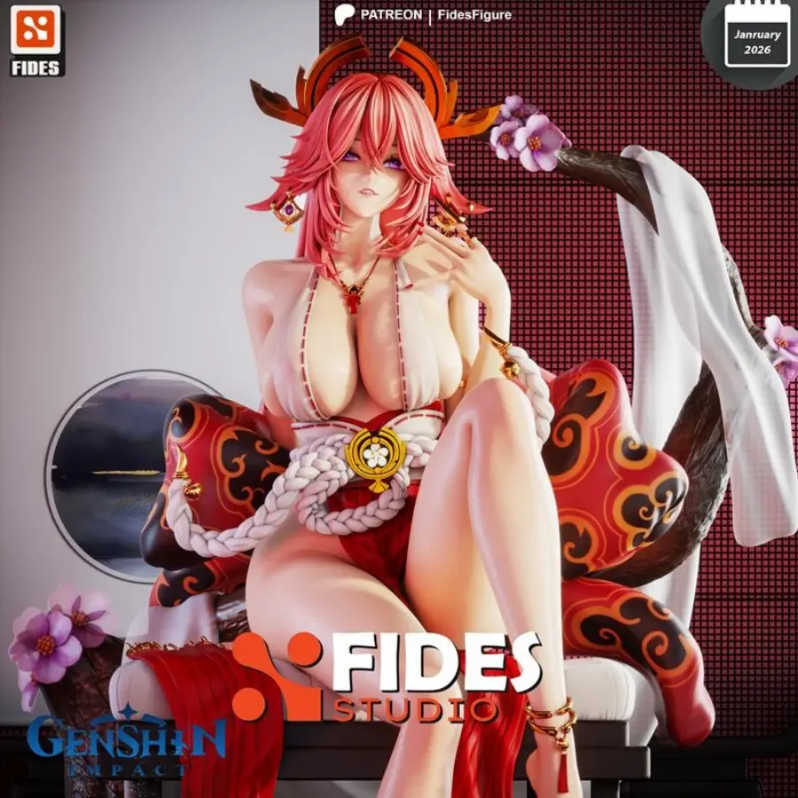 Fides FigureYae MikoGenshin Impact