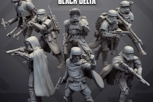 Fire Team Black Delta SF043