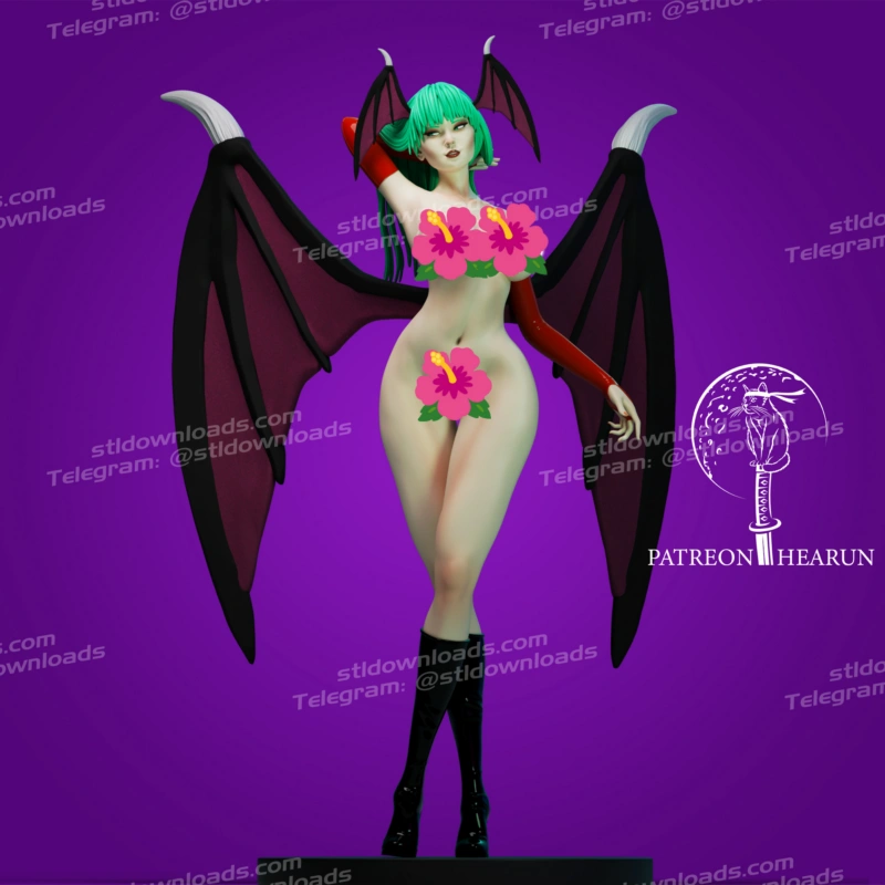 Hearun Morrigan Aensland NSFW Version