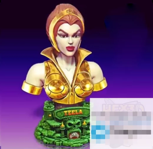 Hex3D TeelaBust 4 Color