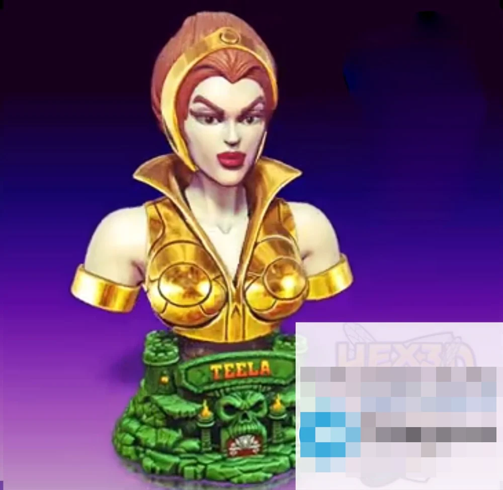 Hex3D TeelaBust 4 Color