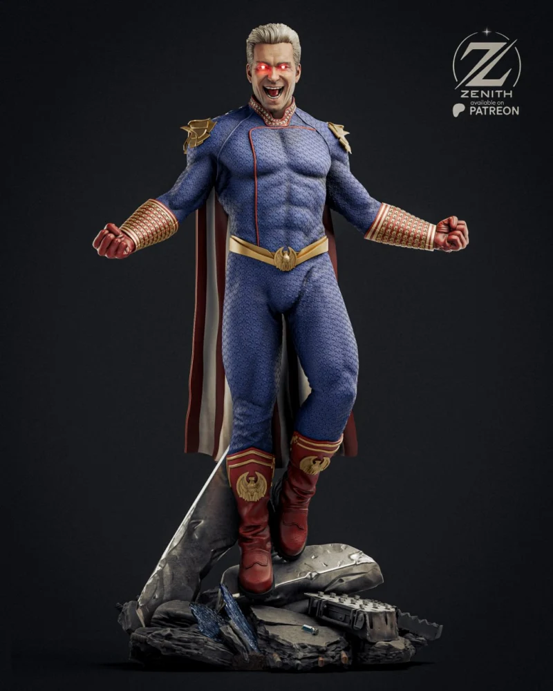 Homelander Statue Zenith Studios