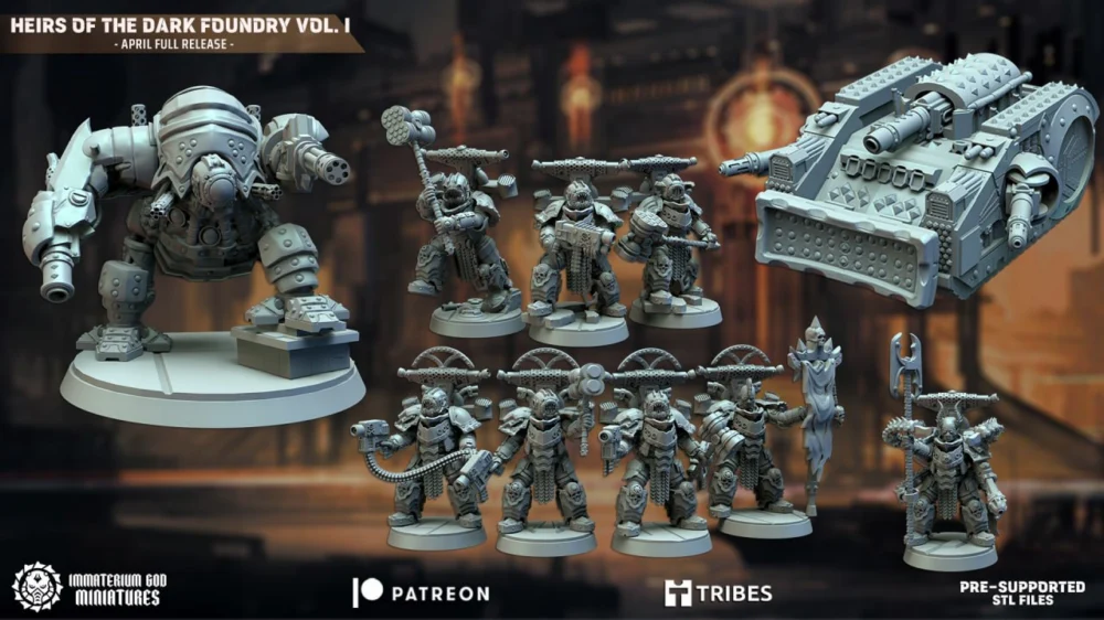 Immaterium God Miniatures 2024