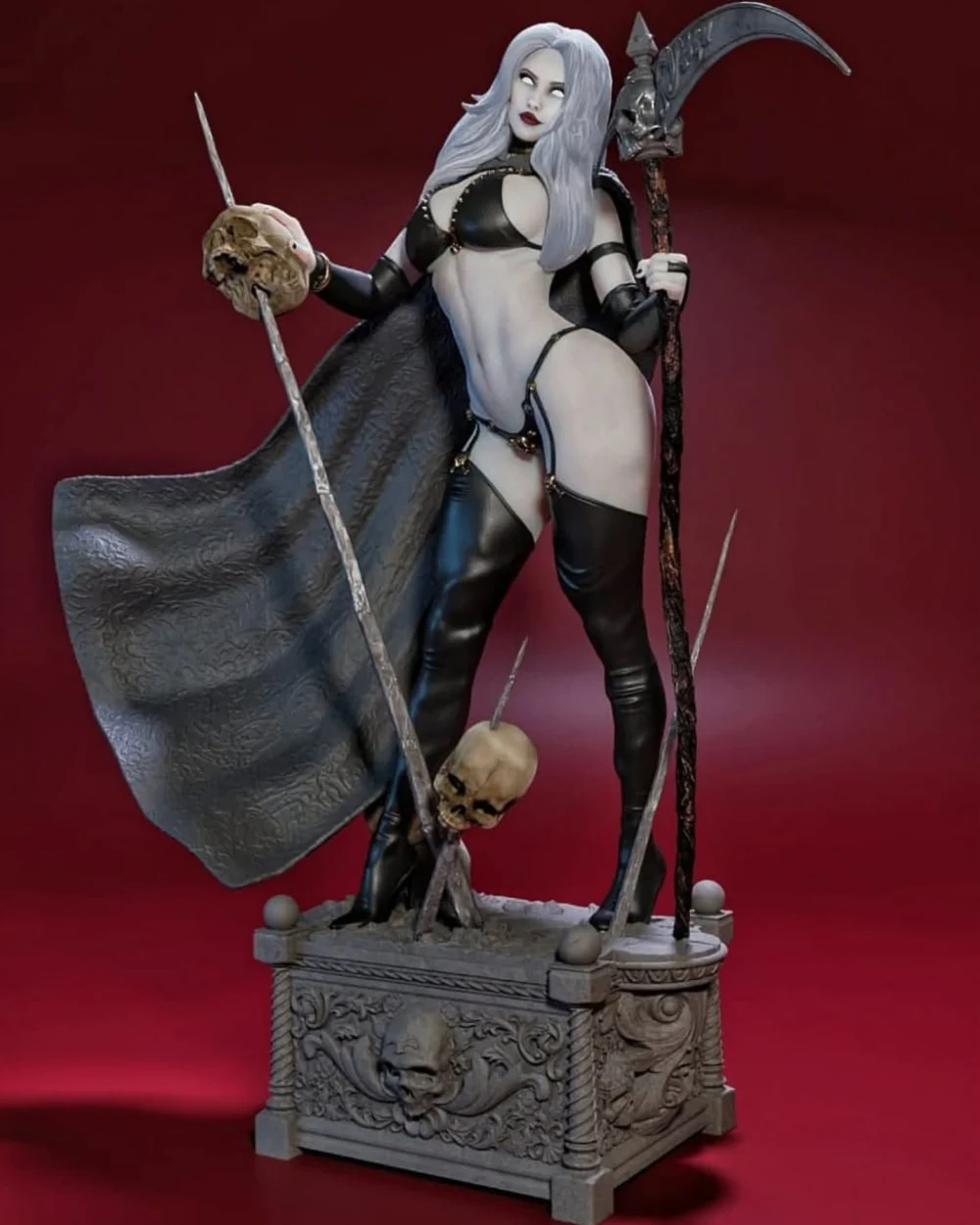 MCM3D – Lady Death Coffin Comics