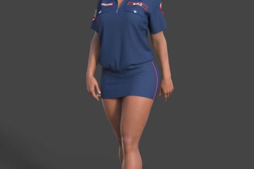 MD Russian Police Outfit for GF9