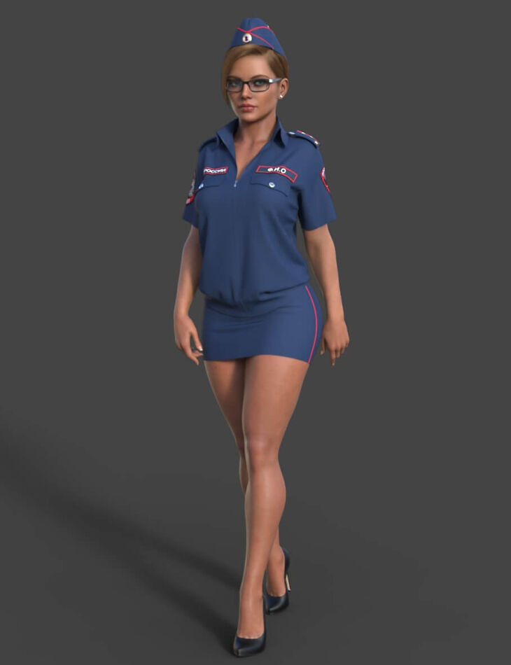 MD Russian Police Outfit for GF9