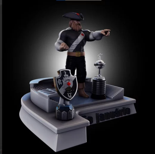 Mascote vasco almirante estádio