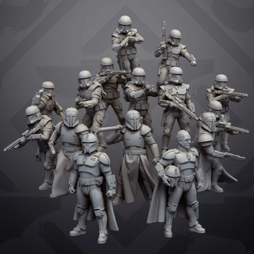 Moff Gideon, Death Troopers & Praetorians SF063