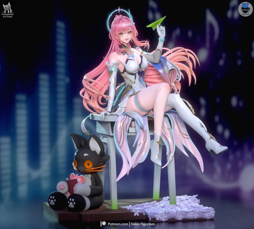 Neko Figurines Aemeath (Wuthering Waves)