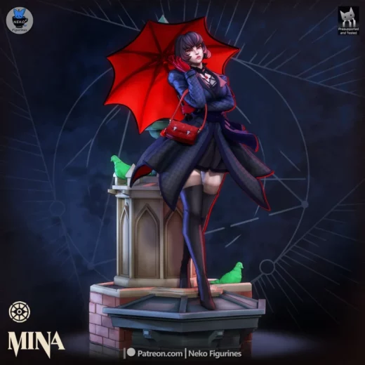 Neko Figurines Mina (Deadlock)