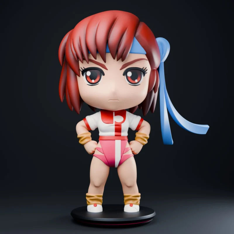Noriko Gunbuster (Top wo Nerae) Chibi @stl for Home