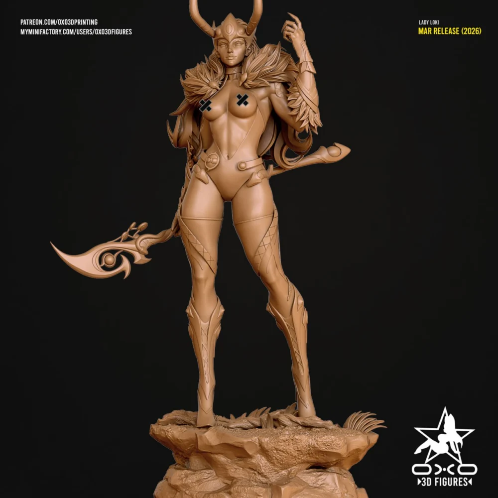 OXO3D Figures Lady Loki ALT