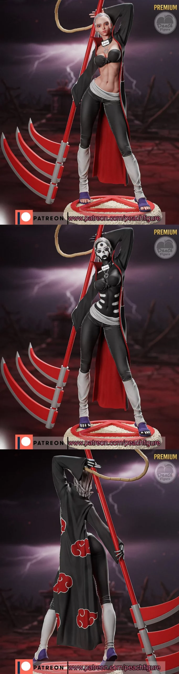 Peach Figure Hidan