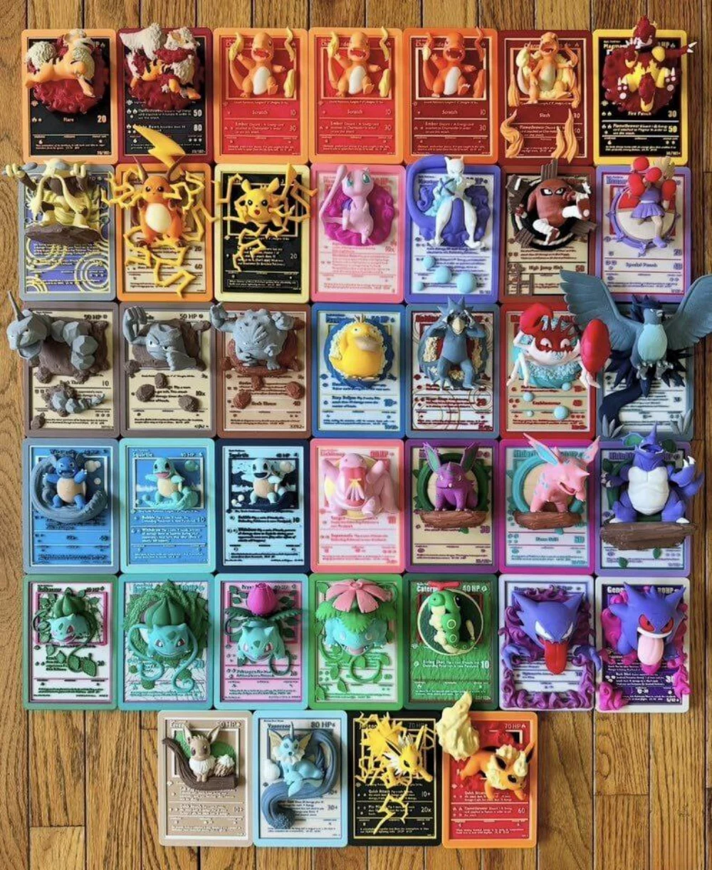 Pokemon cards combined
