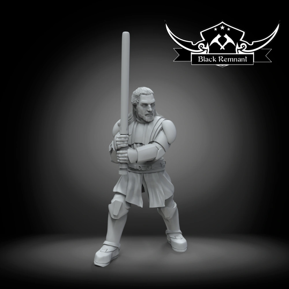 Qui Gon Jinn what if... version, clone wars BR394
