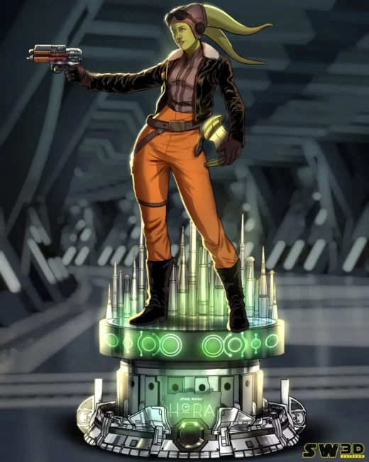 SW3D Hera Sculpture