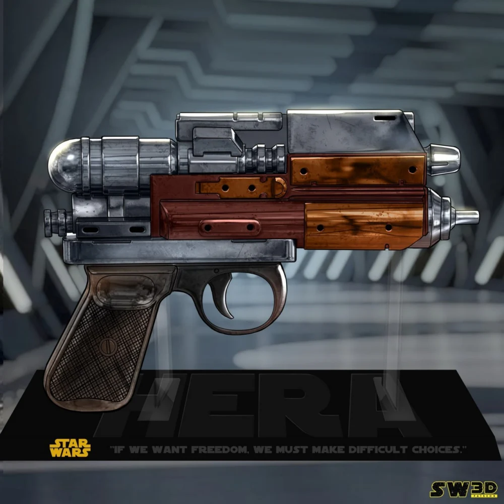 SW3D Hera Syndulla Blaster Bust (Non Supported)