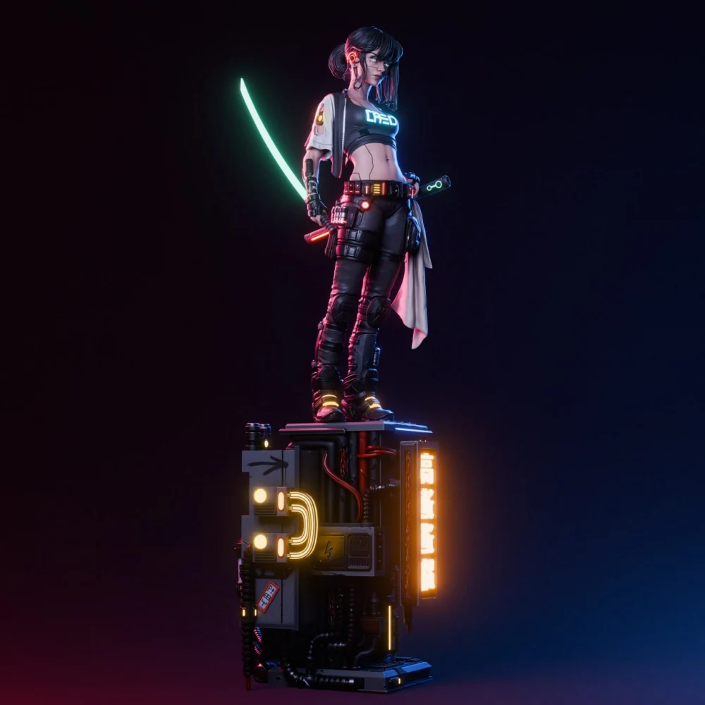 Samurai Cyberpunk