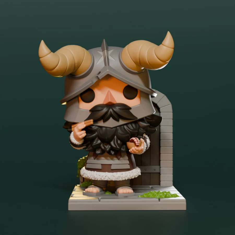 Senshi (Dungeon Meshi) Chibi Land Figures @stl for Home