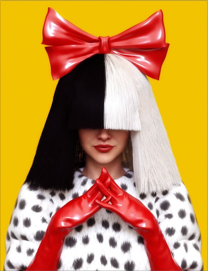 VYK Bow Hair for Genesis