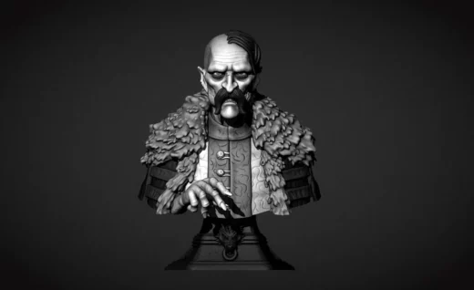 Wekster Nosferatu Bust