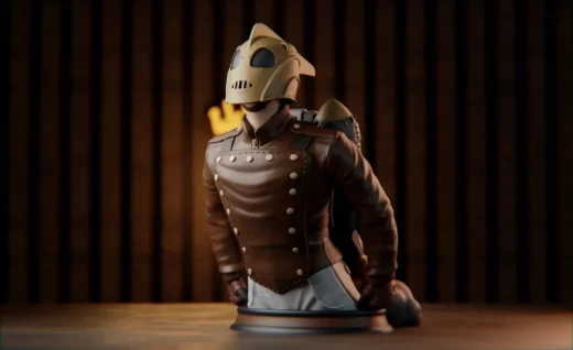 Wekster Rocketeer Bust