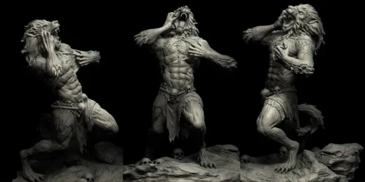 Werewolf by Nicolas Swijngedau