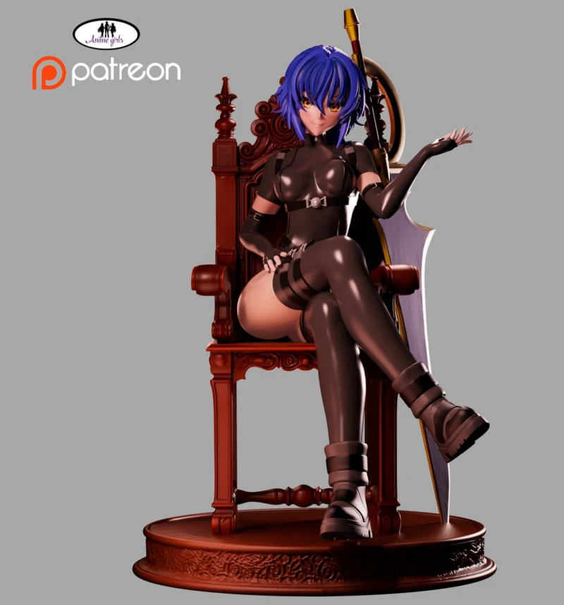 Xenovia High School DxD Anime Girl