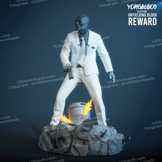 Yongblood Sculpture Blackmask