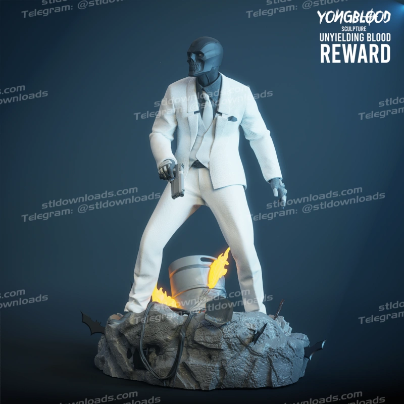 Yongblood Sculpture Blackmask