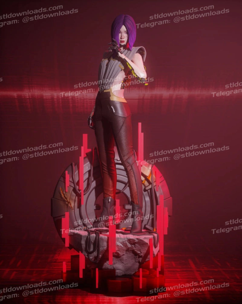 Yongblood Sculpture Songbird Cyberpunk