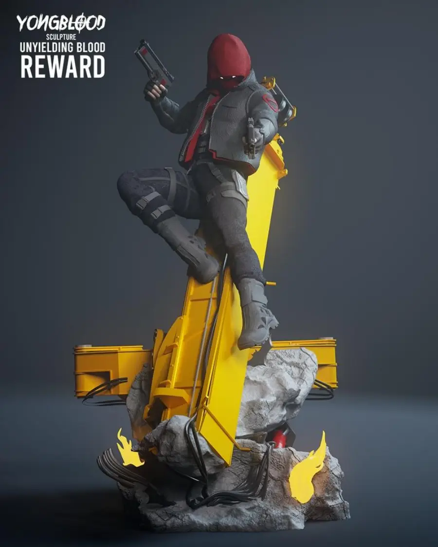 Yongblood SculptureRed Hood