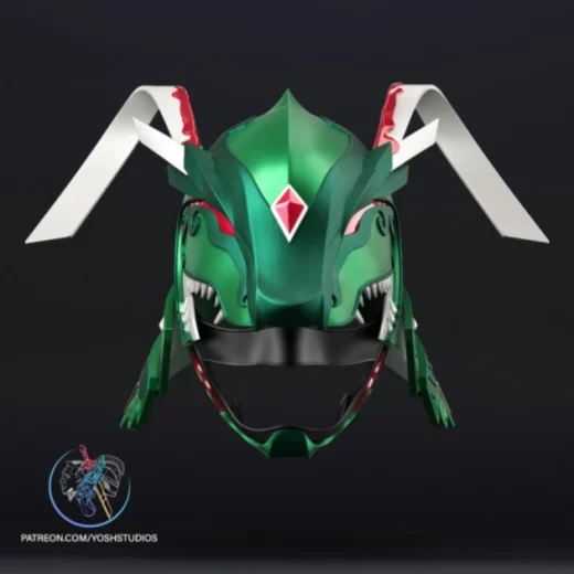 Yosh Studios 2026 02 Green Ranger Helmet