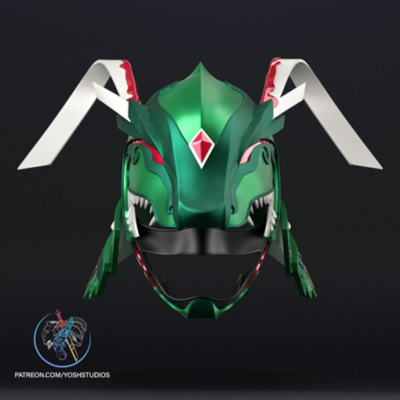 Yosh Studios 2026 02 Green Ranger Helmet