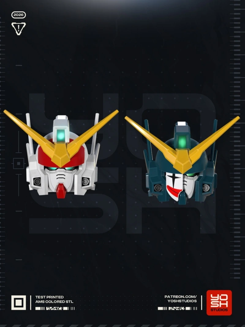 Yosh Studios 2026 02 Gundam Heavyarms EW Helmet