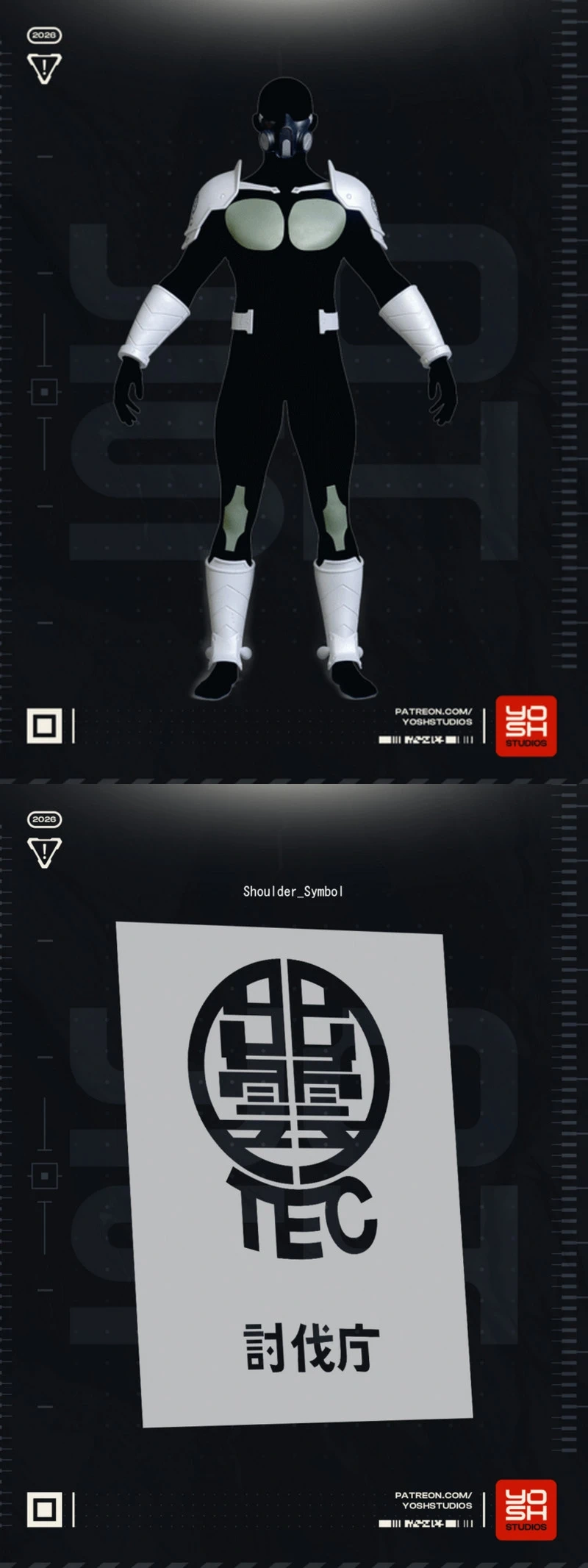 Yosh Studios 2026 02 Kaiju N8 Soldier Armor