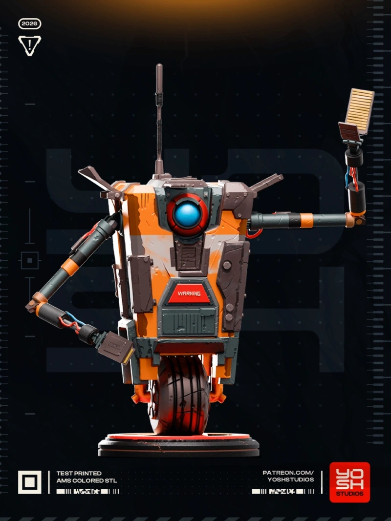 Yosh Studios 2026 02 Life Size Claptrap