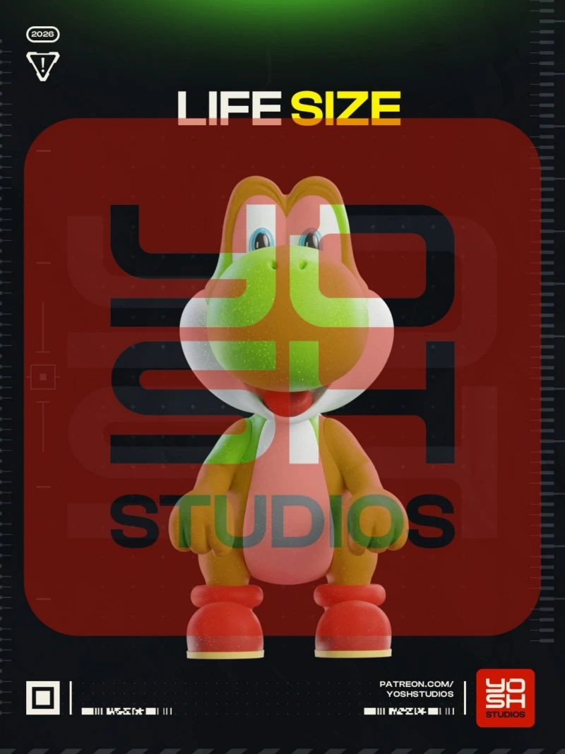 Yosh Studios 2026 02 Life Size Yoshi