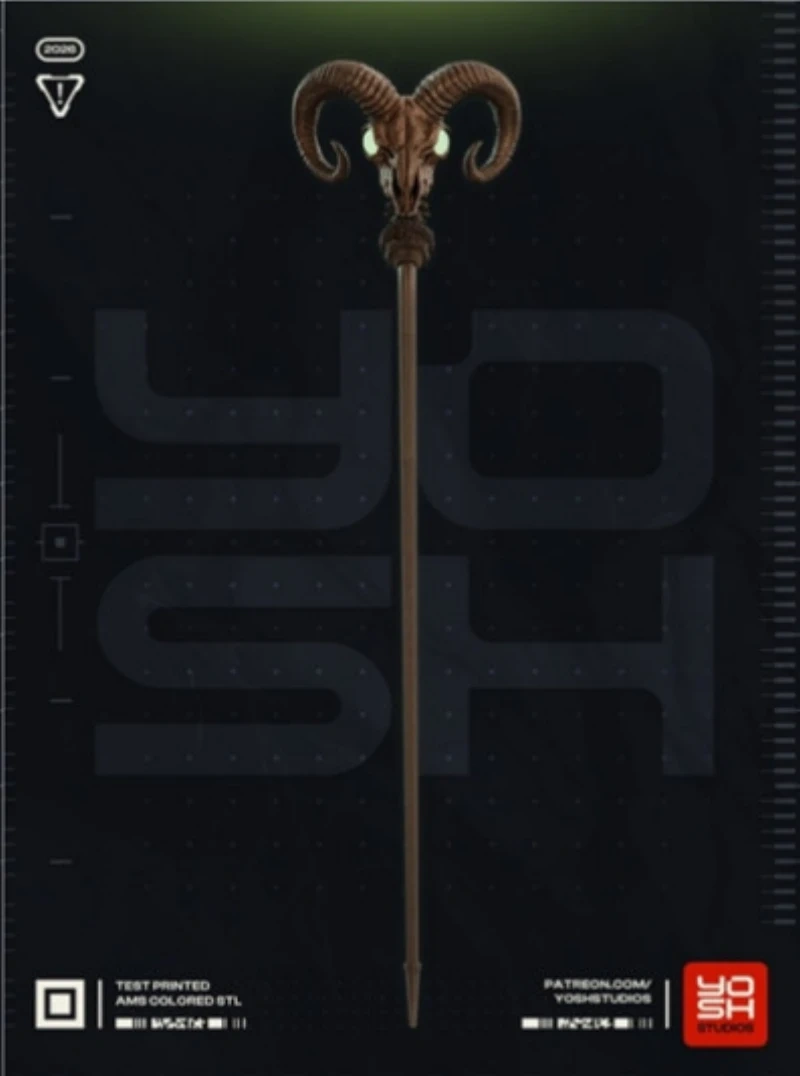 Yosh Studios 2026 02 Skeletor Staff