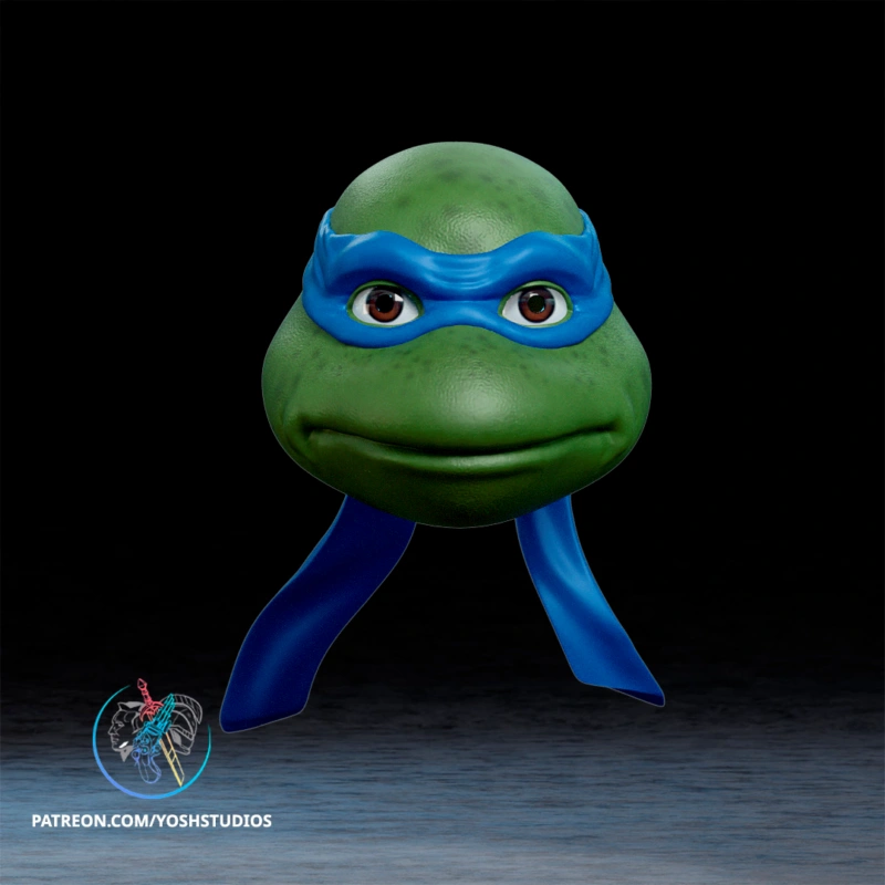 Yosh Studios 2026 03 Leonardo Fortnite Helmet