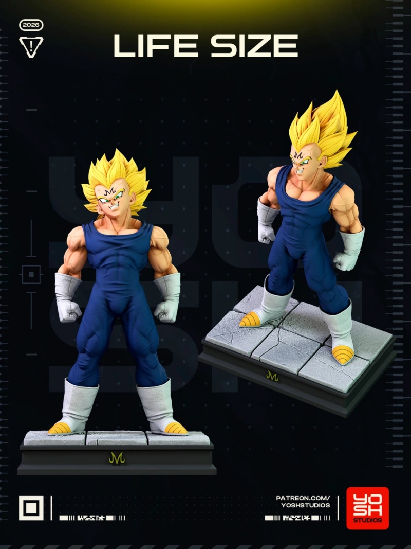 Yosh Studios 2026 03 Life Size Majin Vegeta