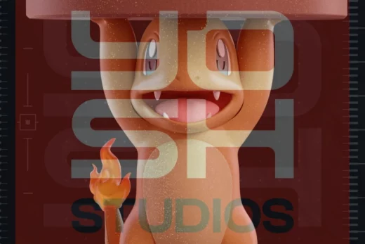 Yosh Studios 2026 03 Life Size Table Charmander