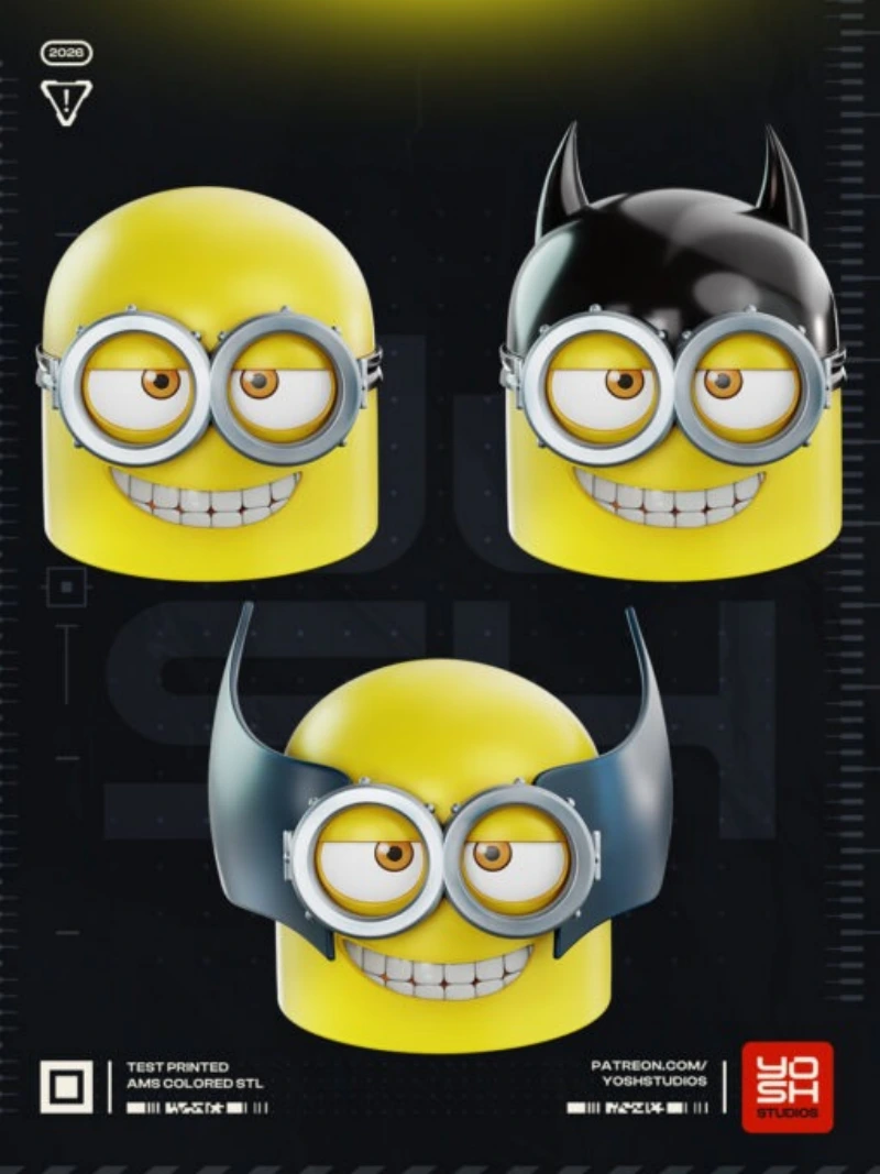 Yosh Studios 2026 03 Minion Helmet